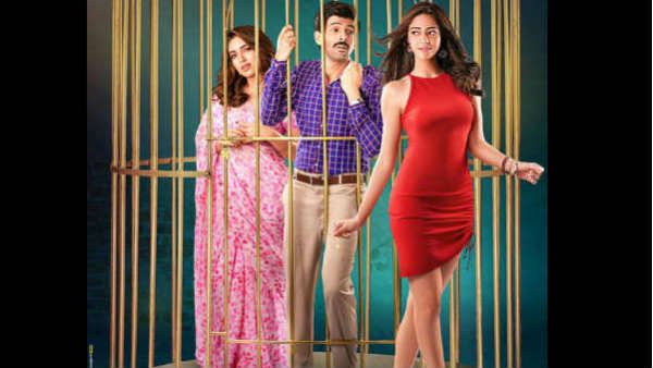 ‘પતિ પત્ની ઓર વો' પોસ્ટરઃ પિંજરામાં બંધ દેખાયા કાર્તિક આર્યન અને ભૂમિ પેડનેકર