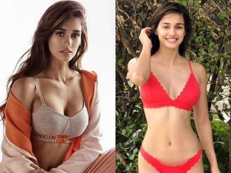 દિશા પટાનીએ બ્લેક બિકિનીમાં પોસ્ટ કરી તસવીરો, ઇન્ટરનેટ પર લગાવી આગ