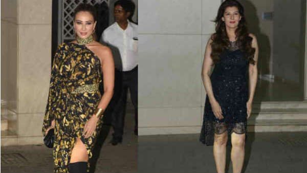 ખાસ દોસ્ત પાર્ટીમાં પહોંચી ખાસ દોસ્ત પાર્ટીમાં પહોંચી