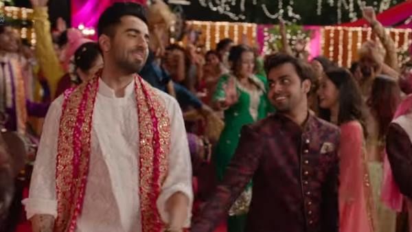 ગે સંબંધો પર બનેલી 'શુભ મંગલ જ્યાદા સાવધાન'નું ટ્રેલર રિલીઝ, આયુષ્માન-જિતેન્દ્રની લિપ કિસ