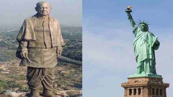 સ્ટેચ્યુ ઓફ લિબર્ટીને પછાડ્યુ