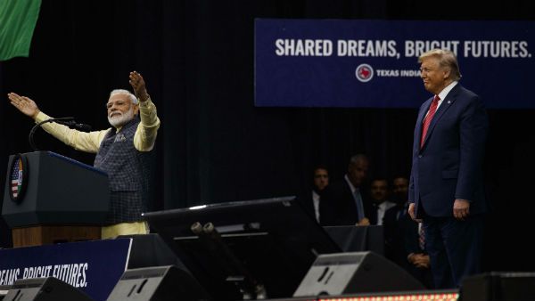 હાઉડી મોદીમાં ટ્રમ્પ અને મોદી