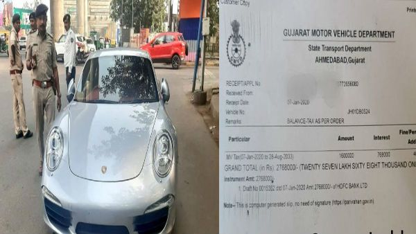 OMG: અમદાવાદમાં અત્યાર સુધીનુ ભારે ચાલાન કપાયુ, લાગ્યો 27.68 લાખનો દંડ