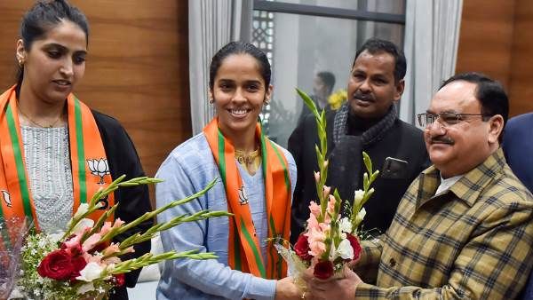 ભાજપમાં શામેલ થઈ સાઈના નહેવાલ