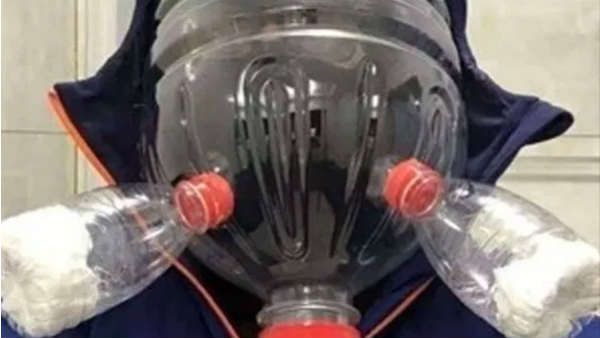 બોટલનુ માસ્ક બોટલનુ માસ્ક