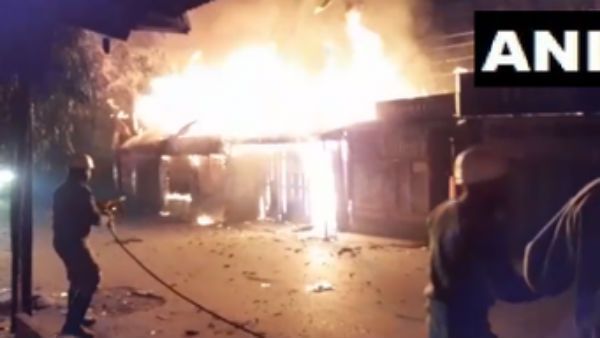 સિલિગુડીની બજારમાં લાગી ભીષણ આગ, 7 દુકાનો લપેટામાં આવી