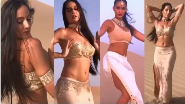 Nora Fatehiનો સેક્સી વીડિયો, બ્લેક ડ્રેસમાં જોઈ ફેન્સ થયા બેકાબૂ