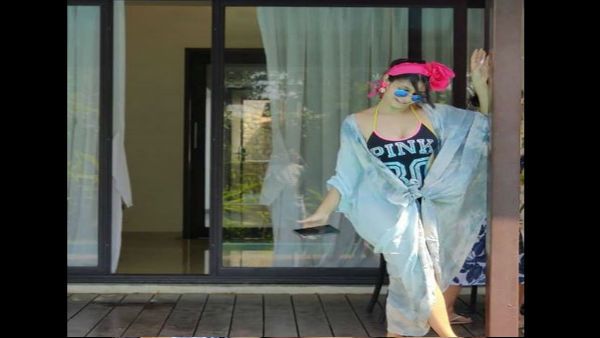 તનિશા મુખર્જીની બર્થડે પાર્ટી