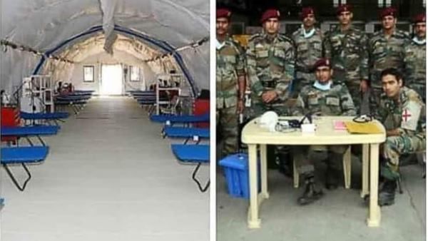 કોરોનાના દર્દીઓ માટે સેનાએ 1000 બેડની હોસ્પિટલ બનાવવાનો દાવો ખોટો- Fact Check