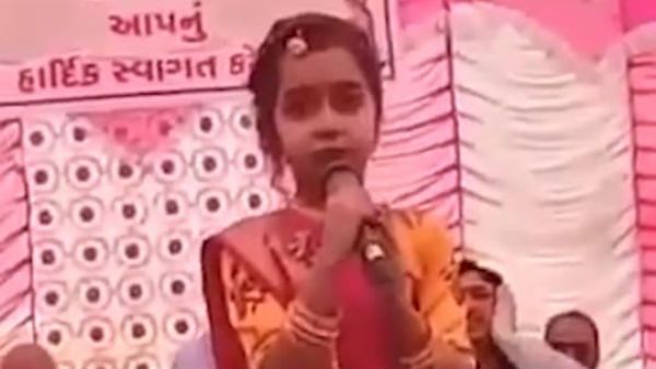 હિંમતનગરની બાળકીએ સંભળાવી આજના શિક્ષણ-શિક્ષકોની વ્યથા, વિડિઓ વાયરલ