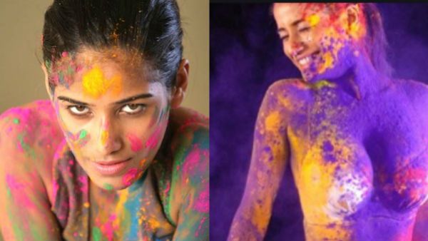 પૂનમ પાંડેની હોળી