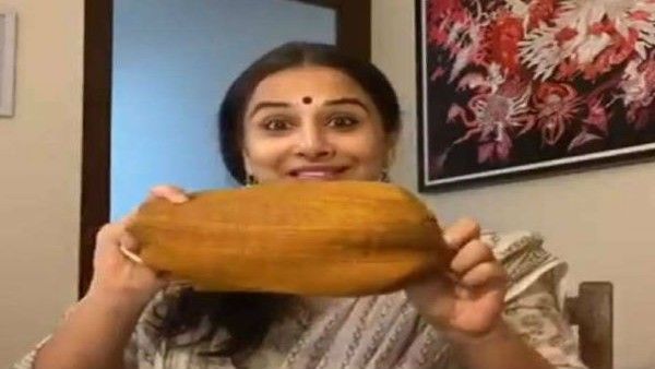 વિદ્યા બાલને બ્લાઉઝમાંથી માસ્ક બનાવ્યુ