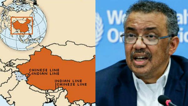 WHOનુ નવુ કારનામુ, હવે લદ્દાખને બતાવ્યુ ચીનની સીમામાં