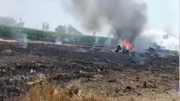 પંજાબના હોશિયારપુર નજીક મિગ -29 લડાકુ વિમાન ક્રેશ થયું, પાઇલટ સલામત