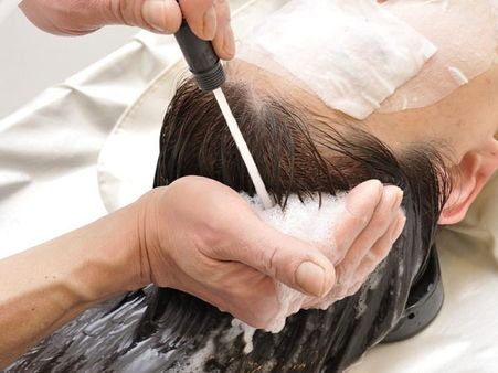 હેર મસાજ