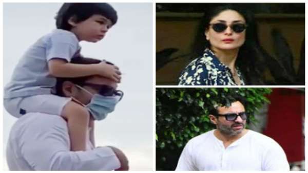 સૈફ અને કરીનાએ કર્યુ સોશિયલ ડિસ્ટંસીંગનુ પાલન સૈફ અને કરીનાએ કર્યુ સોશિયલ ડિસ્ટંસીંગનુ પાલન