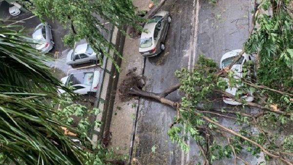 તસવીરોમાં જુઓ વાવાઝોડું