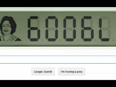 આજનું ગૂગલ ડુડલ: ભારતની સૌથી યુવા સુપર હીરો શકુંતલા દેવીને ટ્રીબ્યુટ