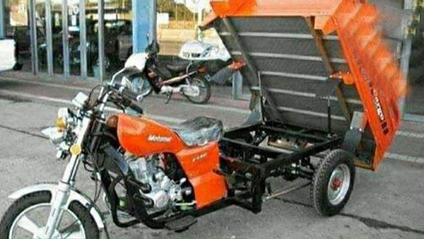 બાઇક બન્યું ટ્રેક્ટર