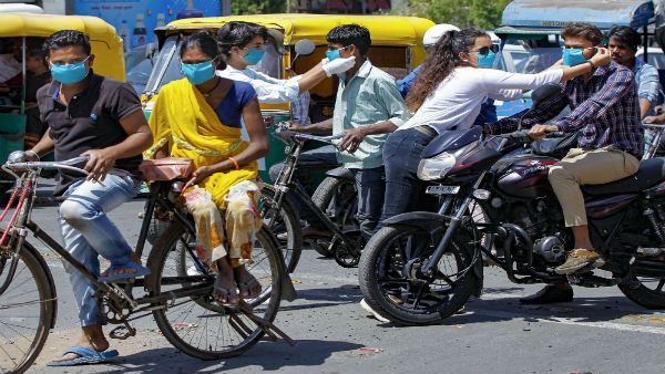 માસ્ક પહેરવાનુ ટાળવુ માસ્ક પહેરવાનુ ટાળવુ