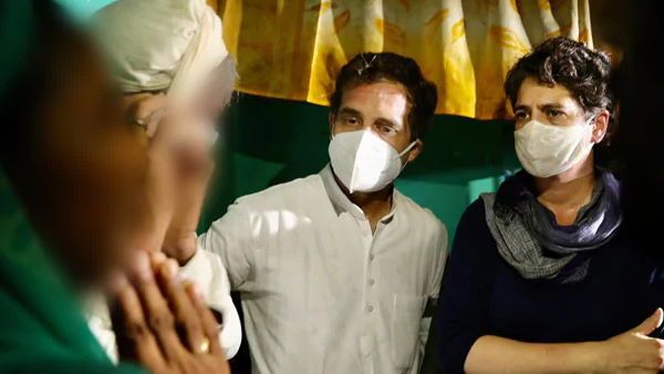 રાહુલ ગાંધીએ હાથરસ પીડિતાના પરિવાર સાથે મુલાકાતનો વીડિયો કર્યો શેર, કહ્યું - જાણો આ અન્યાયની સચ્