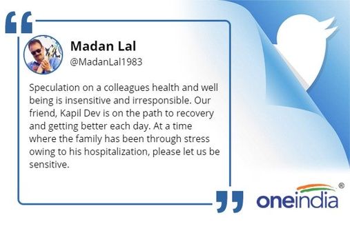 મદનલાલે શું કહ્યું?