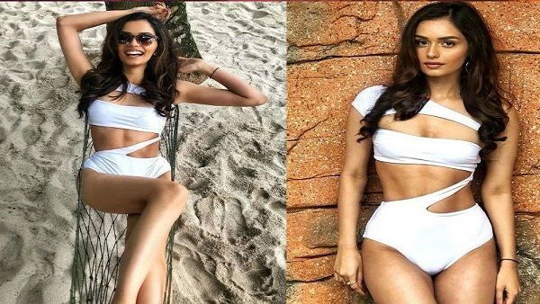 માનુષી ગાર્ડનિંગ કરતી નજરે આવી માનુષી ગાર્ડનિંગ કરતી નજરે આવી