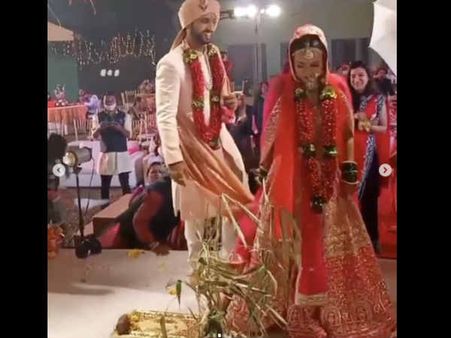 આવી રીતે સાત ફેરા લીધા