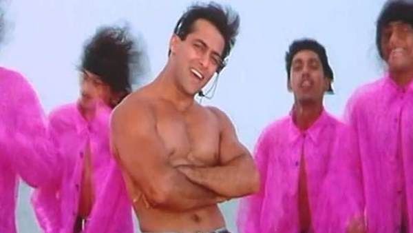 સલમાન ખાન 22 વર્ષ પહેલા પહેલીવાર સ્ક્રીન પર 'શર્ટલેસ' થયો હતો