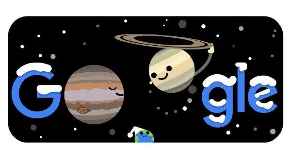 Googleએ અદભૂત ખગોળીય ઘટના પર બનાવ્યુ ખાસ Doodle, 800 વર્ષ બાદ નજીક આવશે ગુરુ-શનિ