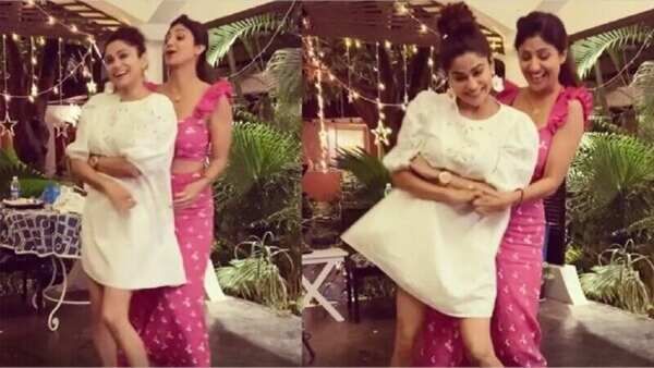 Video: શિલ્પા શેટ્ટીનો બહેન શમિતા શેટ્ટી સાથે ડાંસ વીડિયો થયો વાયરલ