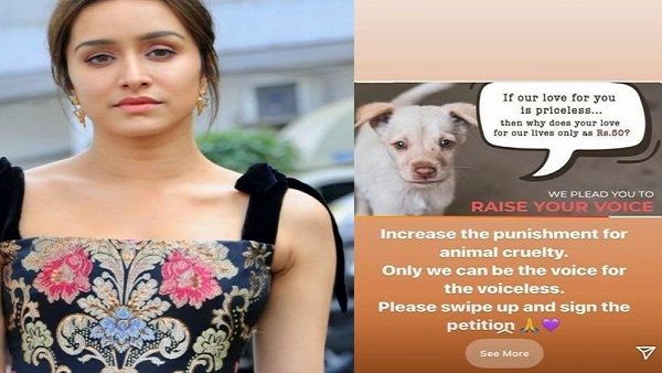 શ્રદ્ધા કપૂર બની મુંગા પશુઓની અવાજ, જાનવરો સાથે દુર્વ્યવહાર કરનારાઓને કડક સજાની કરી માંગ