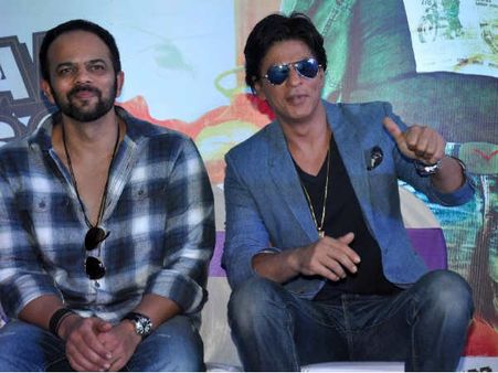 શાહરુખ- રોહિત શેટ્ટી શાહરુખ- રોહિત શેટ્ટી