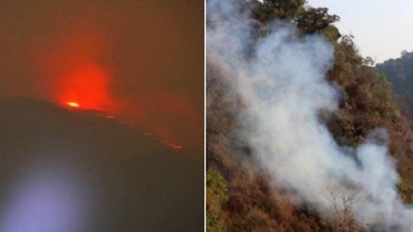 મણિપુરના જંગલોમાં લાગી ભીષણ આગ, સીએમ બીરેને મદદ માંગી