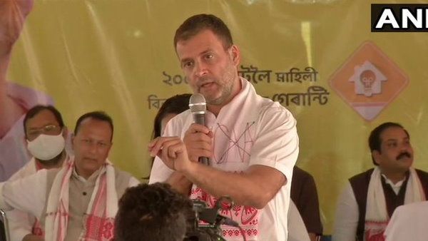 અસમમાં બોલ્યા રાહુલ ગાંધી- નાગપુરમાં બેઠેલા લોકો આખા દેશને કંટ્રોલ કરવાની કરી રહ્યાં છે કોશિશ