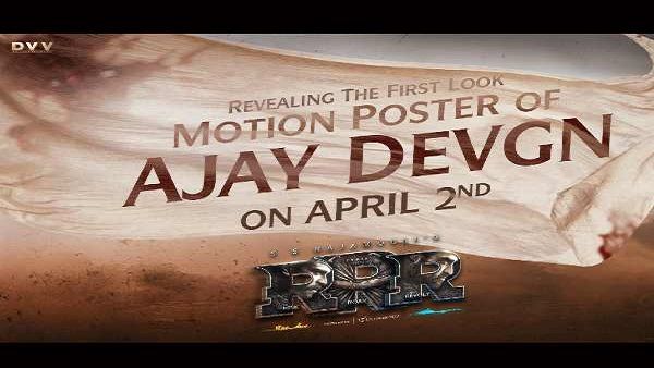 આરઆરઆરમાં અજય દેવગણનો લુક