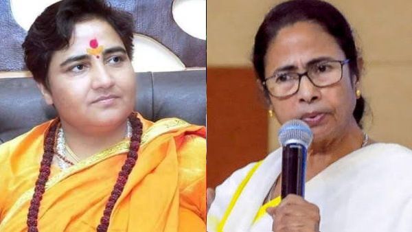 BJP સાંસદ પ્રજ્ઞા ઠાકુરે મમતા બેનરજીને કહ્યાં તાડકા, કલંકીની