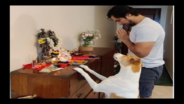 રણદીપ હુડ્ડાનો આ ડોગી કરે છે ભગવાનની પુજા, વાયરલ થયો ફોટો