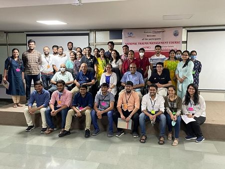 જીસીએસ હોસ્પિટલમાં 63મો નેશનલ ટ્રોમા મેનેજમેન્ટ કોર્સ યોજાયો