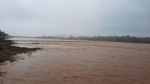 વિશ્વામિત્રી નદીનુ જળસ્તર વધ્યુ વિશ્વામિત્રી નદીનુ જળસ્તર વધ્યુ