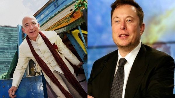 સૌથી ધનિક વ્યક્તિ બન્યા બાદ એલાન મસ્કે ઉડાવી એમેઝોનના સ્થાપક જેફ બેઝોસની ઠેકડી