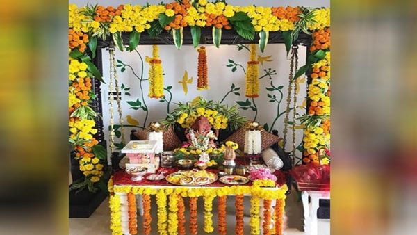 ગણેશ ઉત્સવ પર ઘરના મંદિરને આ રીતે સજાવો