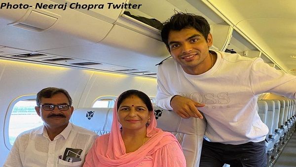 નિરજ ચોપડાનુ નાનકડુ સપનું થયું પૂર્ણ, માતા-પિતાને ફ્લાઇટમાં પ્રવાસ કરાવ્યો