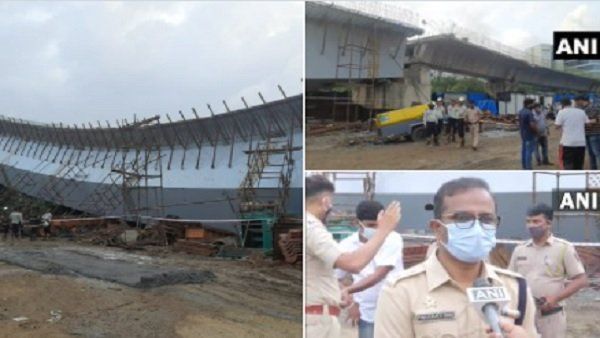 મુંબઈમાં નિર્માણાધીન ફ્લાઈઓવર ધરાશાયી, 13 લોકો ઘાયલ