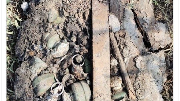 6 ચાઇનીઝ ગ્રેનેટ ભરેલી રેતીની બેગ મળી, મોટુ ષડયંત્ર નિષ્ફળ