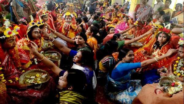 કન્યા પૂજનથી પૂરી થાય છે નવરાત્રિ