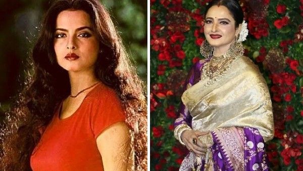 રેખાનો ફોટો અને તેની માંગનુ સિંદૂર