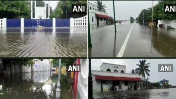 Weather Updates: તમિલનાડુમાં રેડ એલર્ટ, ચેન્નઈના મરીના બીચ પર પૂર જેવી સ્થિતિ, પુડુચેરી પણ પાણી-પાણી