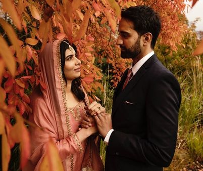 બર્મિંગહામ શહેરમાં નિકાહ કર્યા