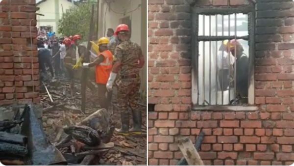 થાણેમાં મકાન ધરાશાયી, મકાનમાલિક કાટમાળ નીચે દટાયા